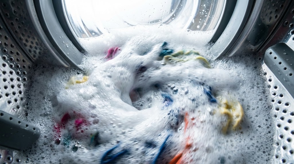 LG CLOi robot picking up a laundry basket for automated chore Future Tech Concept