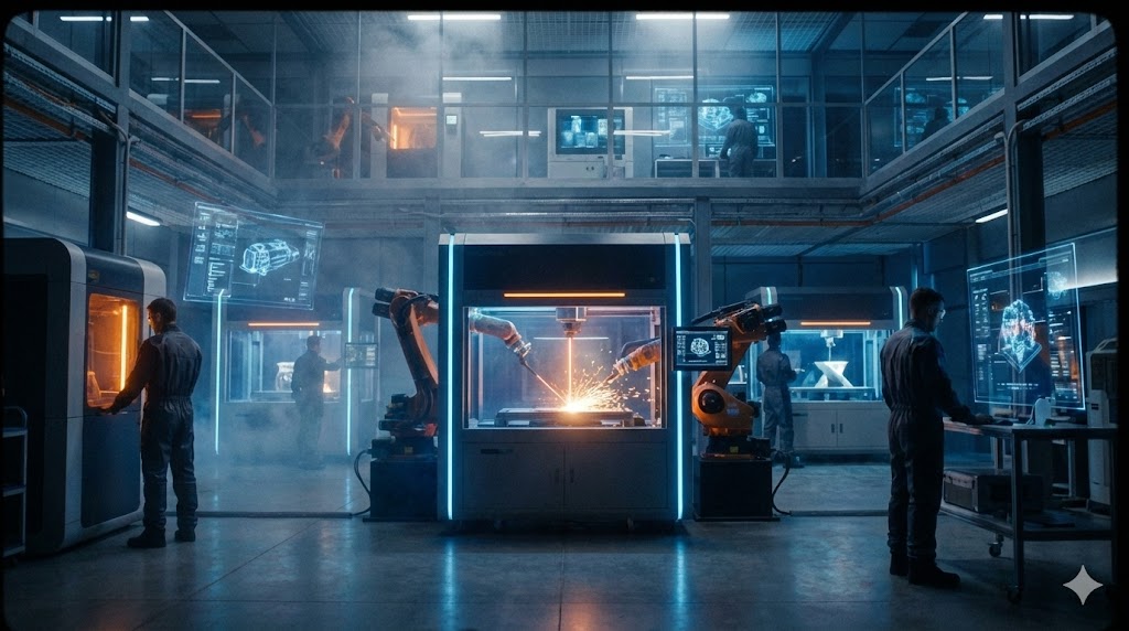 3D printer printing PS5 portable stand parts