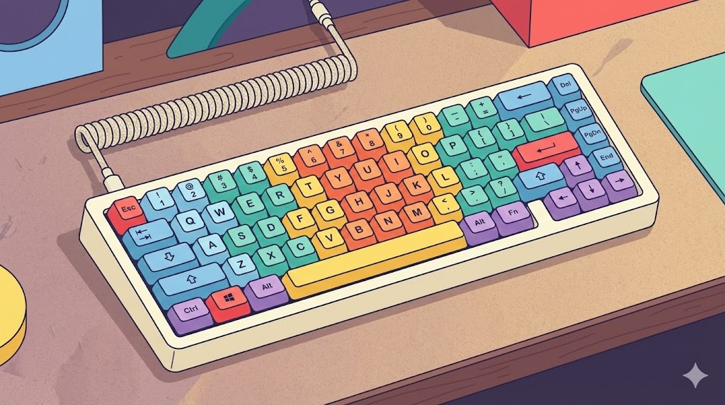 Full-size arrow key layout on HyperX OMEN MAX 16 keyboard Smart Life Concept